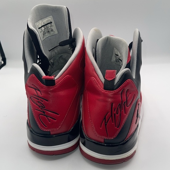 Nike Basketball Shoes Men's 13 Red Air Jordan SC-3 Flight Sneakers Red black - Picture 4 of 6